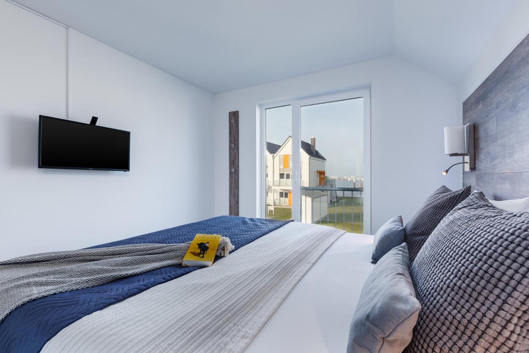 Fewo Kapitaen James Cook By Seeblick Ferien Oro, Wasserbett, E-Ladesaeule, Olpenitz Extérieur photo